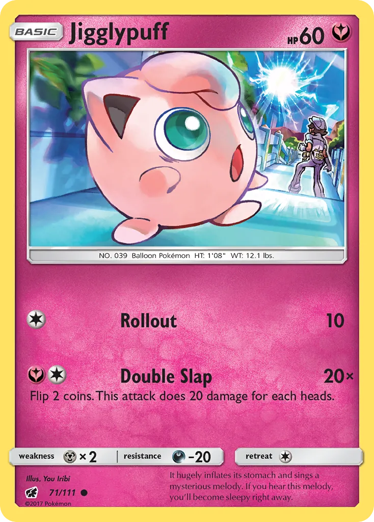 Jigglypuff #71, Crimson Invasion