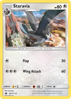 Staravia #82, Reverse Foil