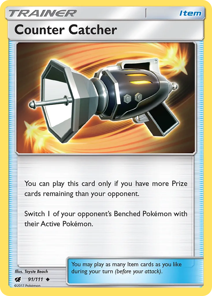 Counter Catcher #91, Crimson Invasion League Cup-Staff