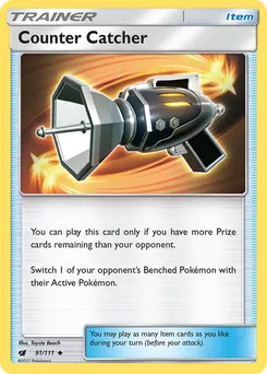 Counter Catcher #91, League Cup-Staff