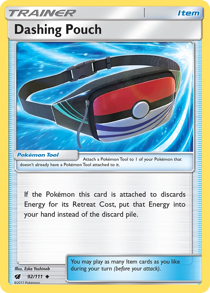 Dashing Pouch #92, Crimson Invasion Reverse Foil
