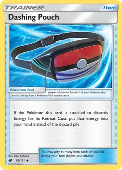 Dashing Pouch #92, Reverse Foil