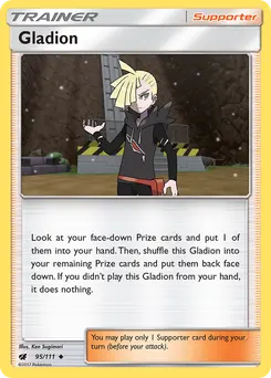 Gladion #95, Regional Champions-Staff