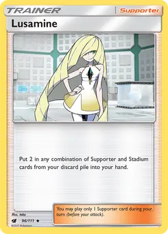 Lusamine #96, Crimson Invasion