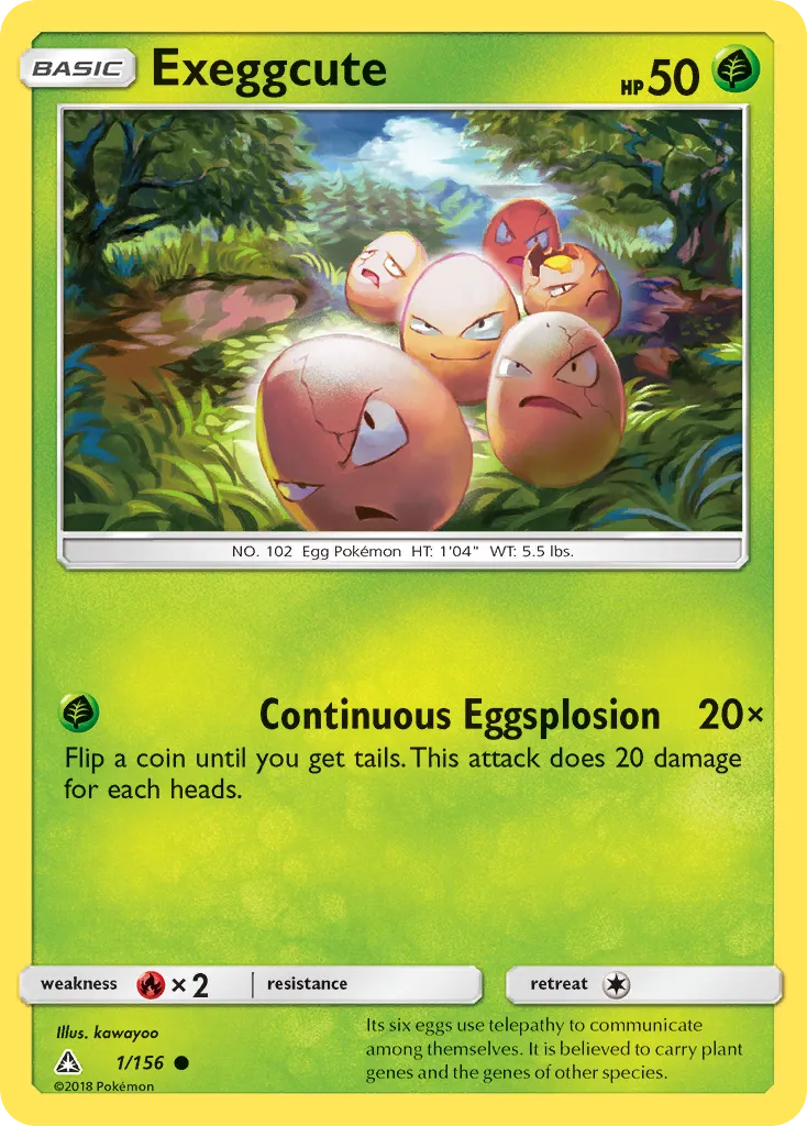 Exeggcute #1, Ultra Prism