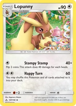 Lopunny #107, Ultra Prism