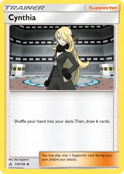 Cynthia #119, Regional Championships Staff Promo
