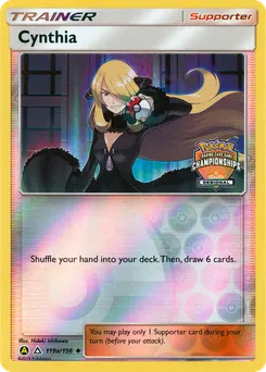 Cynthia #119a, 2019 Yellow A Alternate Art Regional Championships