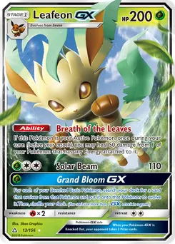 Leafeon-GX #13, Standard