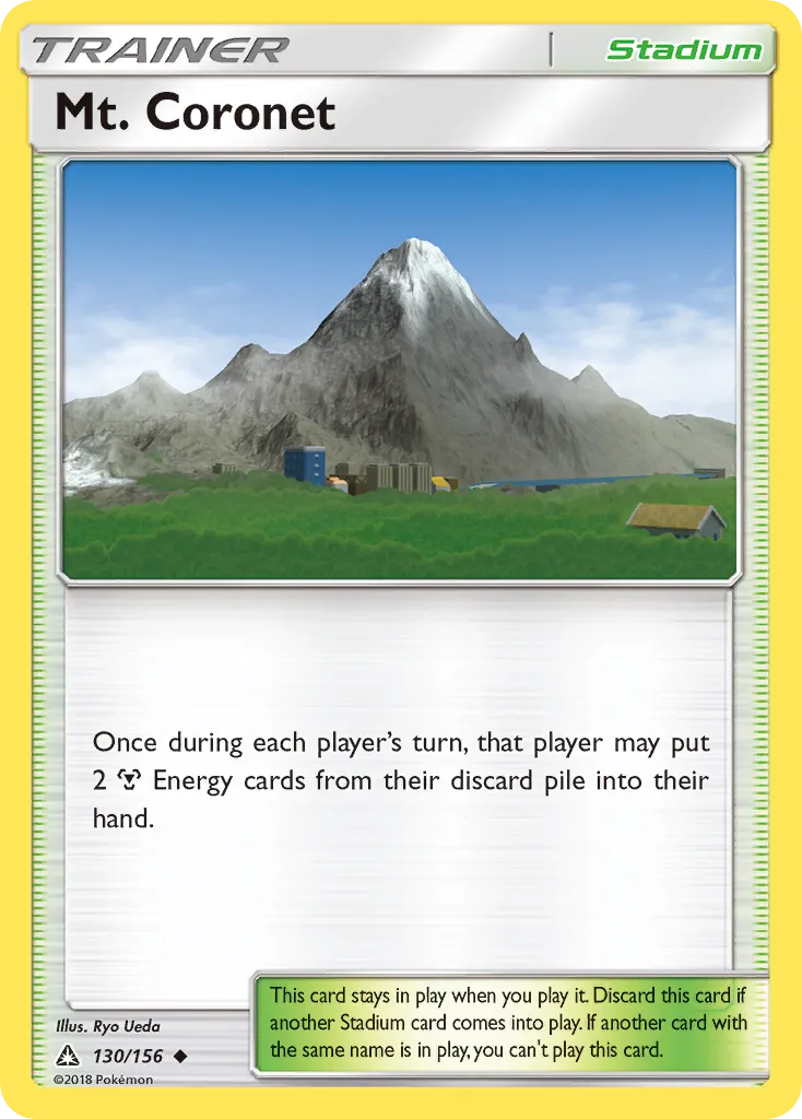Mt. Coronet #130, Ultra Prism Reverse Foil