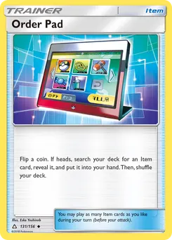 Order Pad #131, Ultra Prism