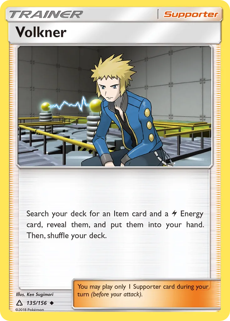 Volkner #135, Ultra Prism Reverse Foil