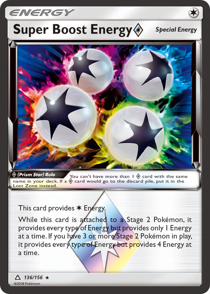 Super Boost Energy ◇ #136, Ultra Prism
