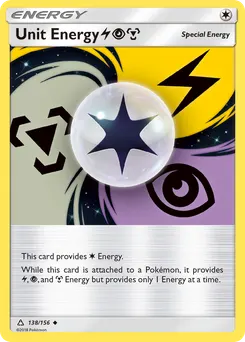 Unit Energy LightningPsychicMetal #138, Ultra Prism
