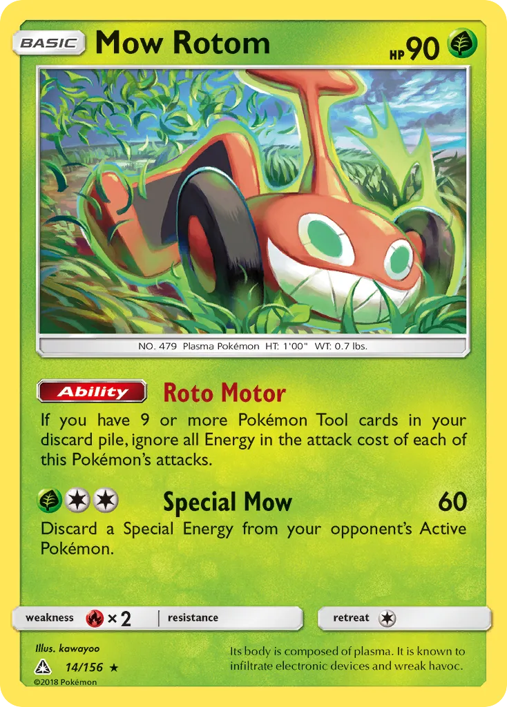 Mow Rotom #14, Ultra Prism