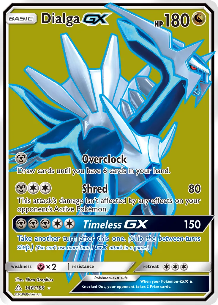 Dialga-GX #146, Ultra Prism