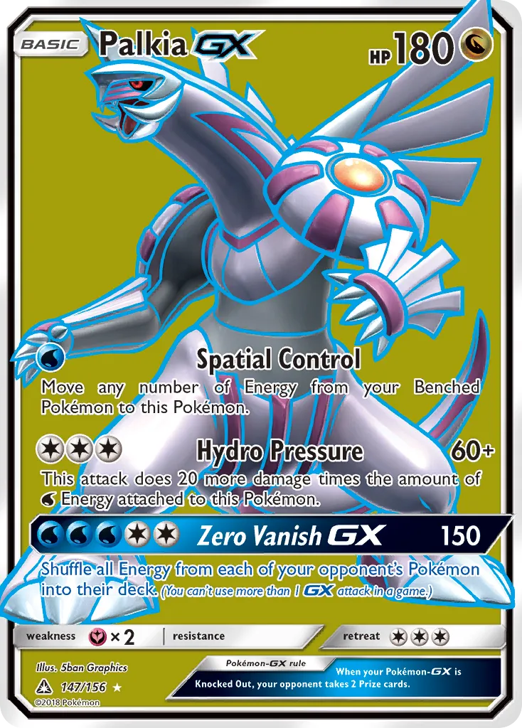 Palkia-GX #147, Ultra Prism