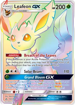Leafeon-GX #157, Secret