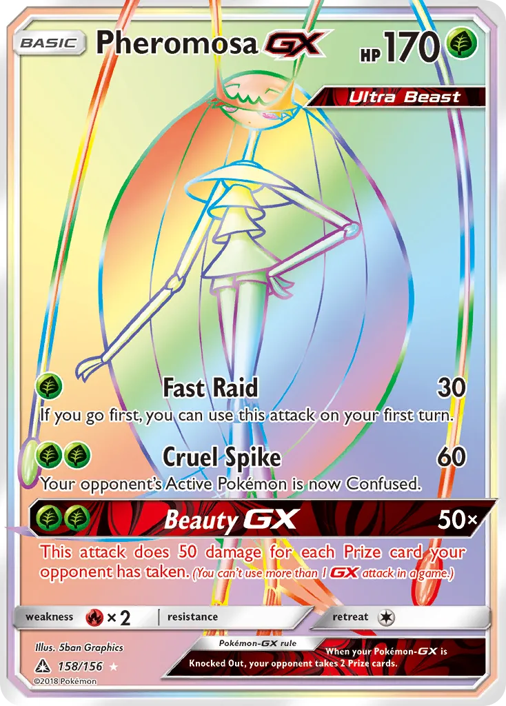 Pheromosa-GX #158, Ultra Prism Secret