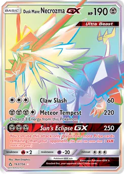 Dusk Mane Necrozma-GX #163, Secret