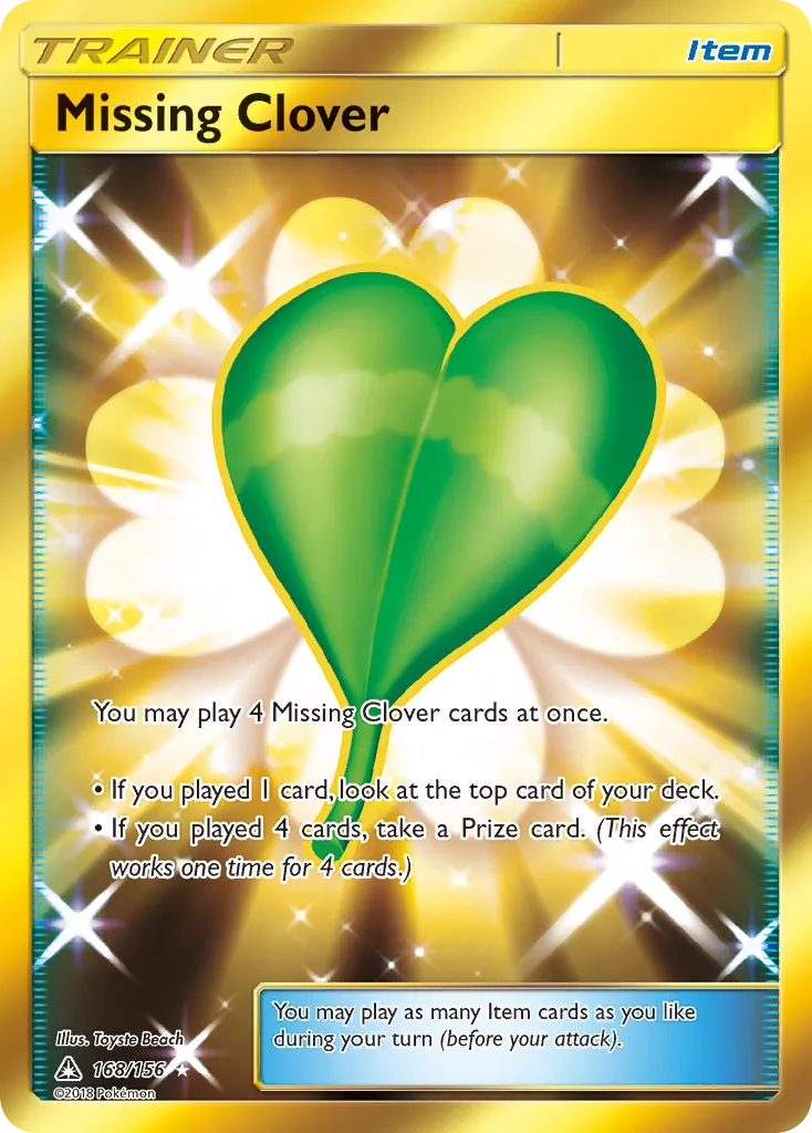 Missing Clover #168, Ultra Prism Secret