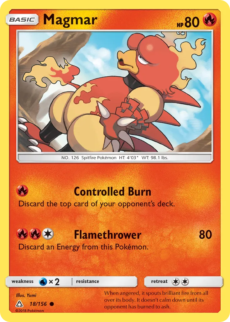 Magmar #18, Ultra Prism