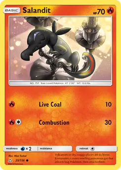 Salandit #25, Reverse Foil