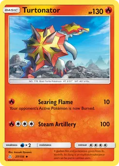 Turtonator #27, Reverse Foil
