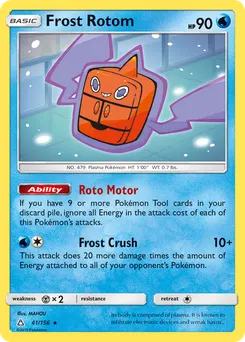 Frost Rotom #41, Ultra Prism