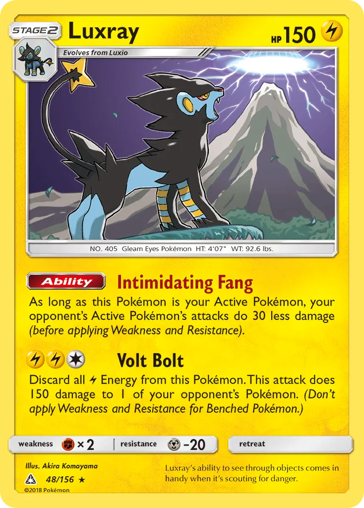 Luxray #48, Ultra Prism