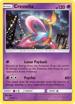 Cresselia #59, Standard