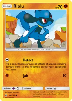 Riolu #66, Standard