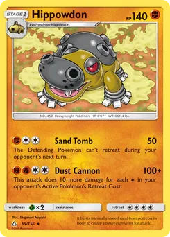 Hippowdon #69, Reverse Foil