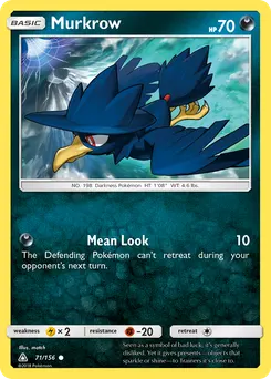 Murkrow #71, Ultra Prism
