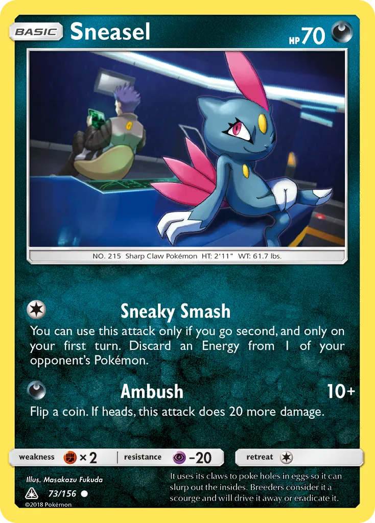 Sneasel #73, Ultra Prism