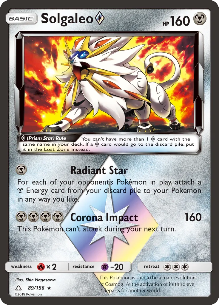 Solgaleo ◇ #89, Ultra Prism