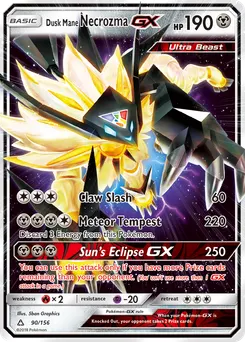 Dusk Mane Necrozma-GX #90, Jumbo