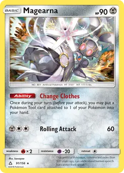 Magearna #91, Standard