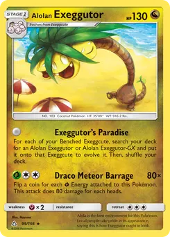 Alolan Exeggutor #95, Ultra Prism