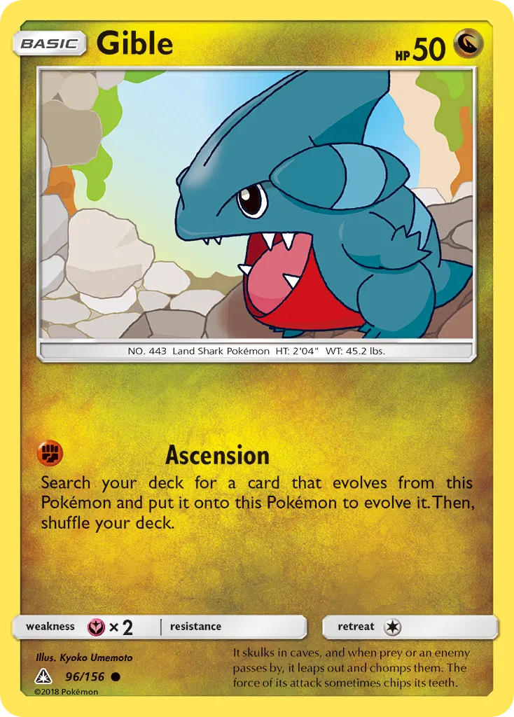 Gible #96, Ultra Prism