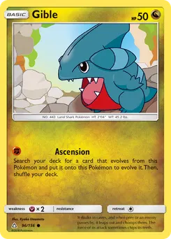 Gible #96, Standard
