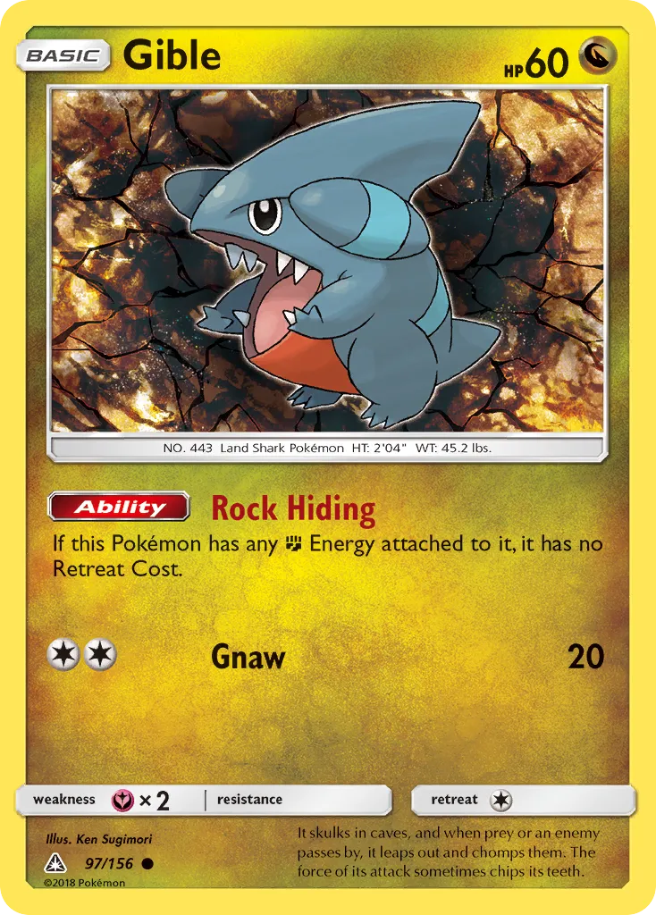 Gible #97, Ultra Prism