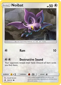 Noibat #100, Forbidden Light