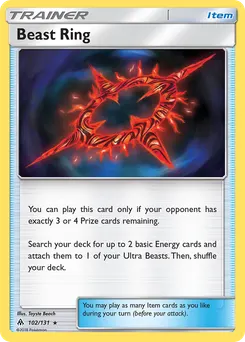 Beast Ring #102, Reverse Foil