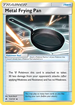 Metal Frying Pan #112, Forbidden Light