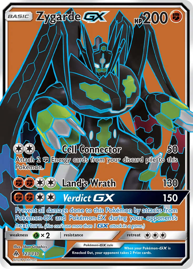 Zygarde-GX #123, Forbidden Light