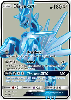 Dialga-GX #125, Standard
