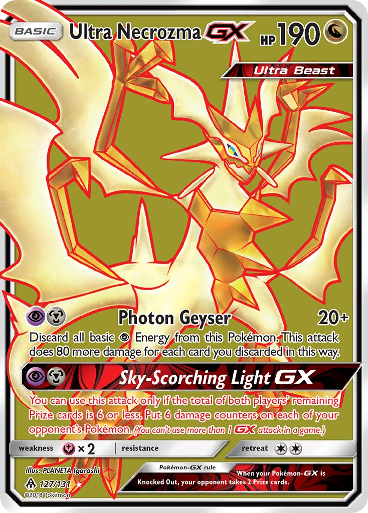 Ultra Necrozma-GX #127, Forbidden Light