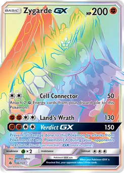 Zygarde-GX #136, Secret