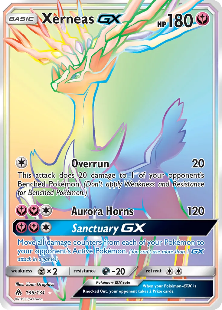Xerneas-GX #139, Forbidden Light Secret